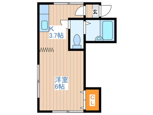 ハウス友の物件間取画像